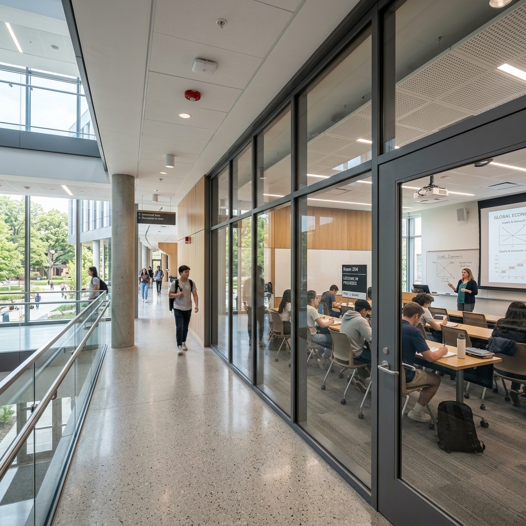 Staff College fabrication and glazing project